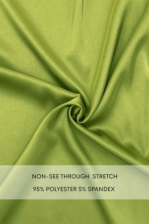 DD7579, RUFFLED SATIN MAXI DRESS