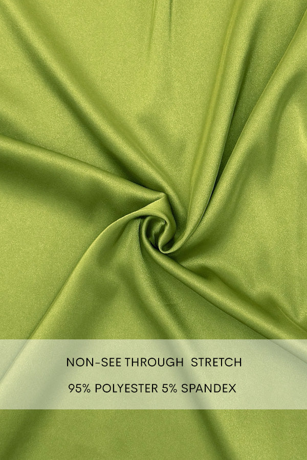 DD7579, RUFFLED SATIN MAXI DRESS