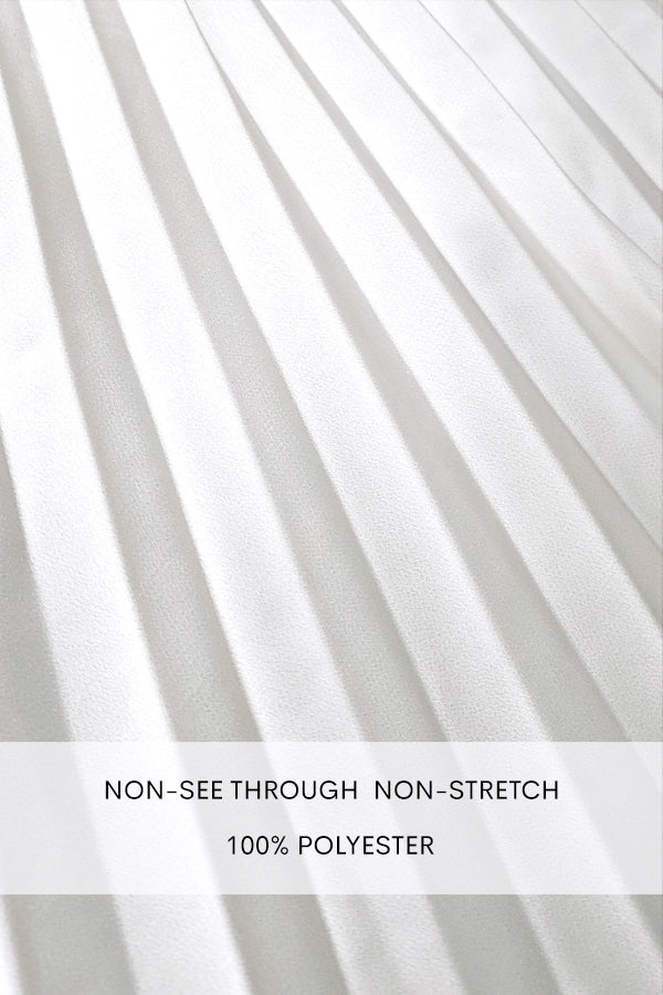 DD7543, PLEATED SATIN MIDI DRESS