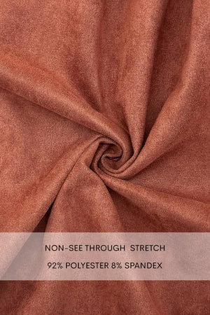 DD7726, SUEDE BOW DETAIL KNEE-LENGTH DRESS