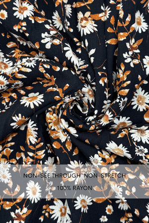 DD7731, SMOCKED TOP WOVEN MIDI DRESS