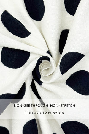 DD7881, POLKA DOT BUTTON DOWN MIDI DRESS