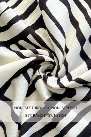 DD8141, PRINTED BUTTON DOWN MIDI DRESS