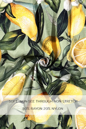 DD8108, PRINTED BUTTON DOWN MIDI DRESS