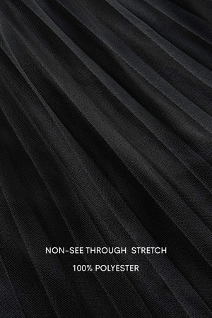 DD8539, Sweater Top Mesh Midi Dress
