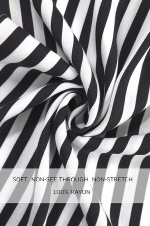 DD7868, STRIPED LOOSE FIT TOP AND FLARED MIDI SKIRT SET